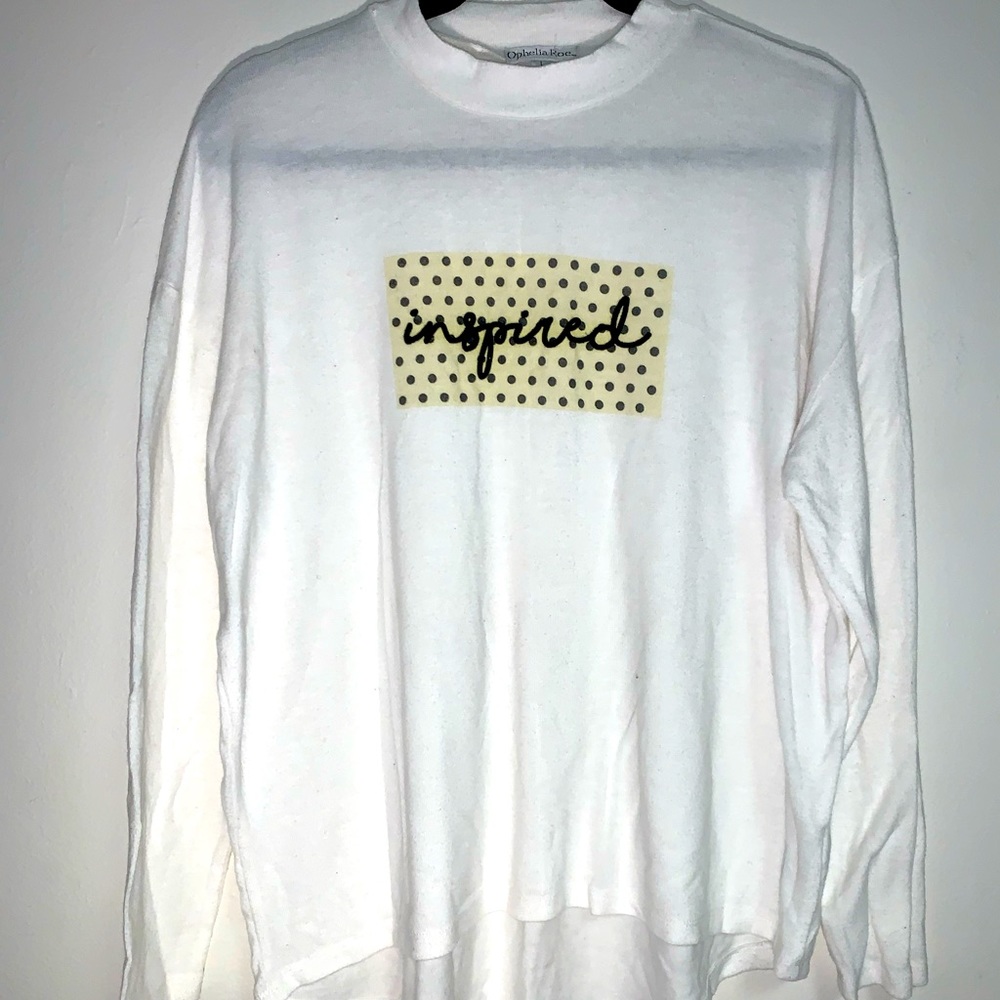Lady’s Cream “Inspired” Mock Neck Shirt